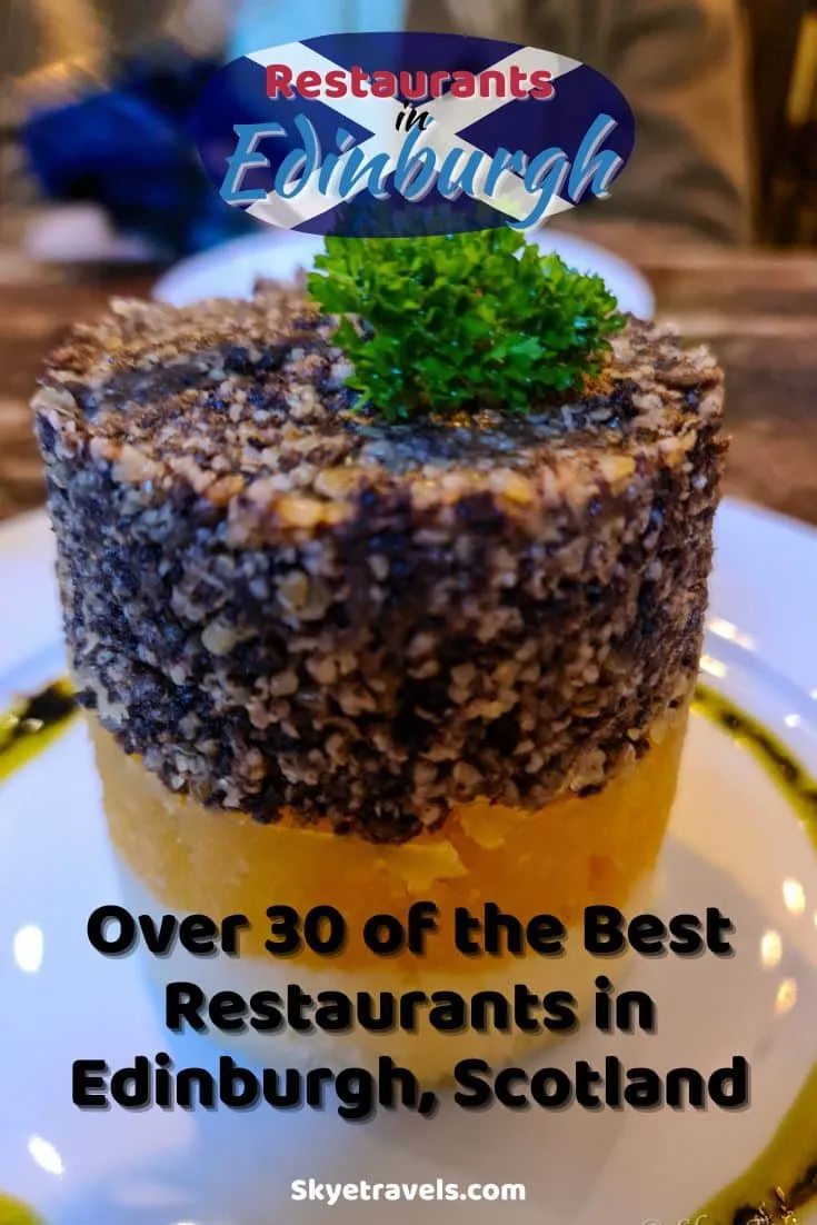 30+ Best Restaurants in Edinburgh Pin