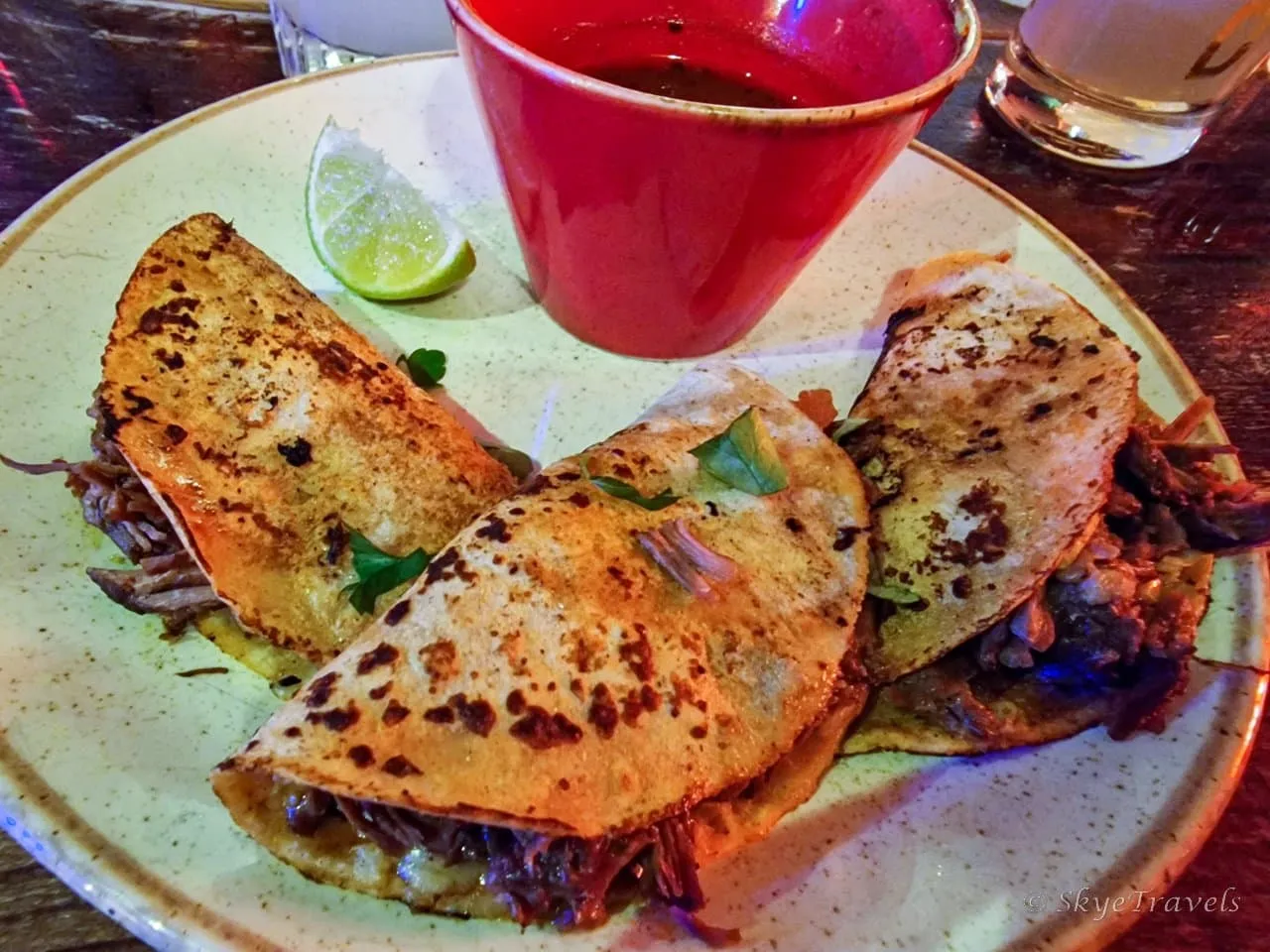 Birria Tacos at The Basement