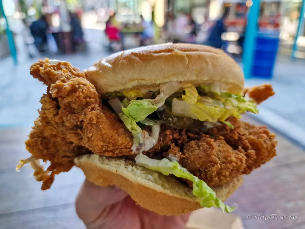 Chicken Burger at Chix