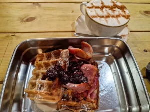The Larder Waffles
