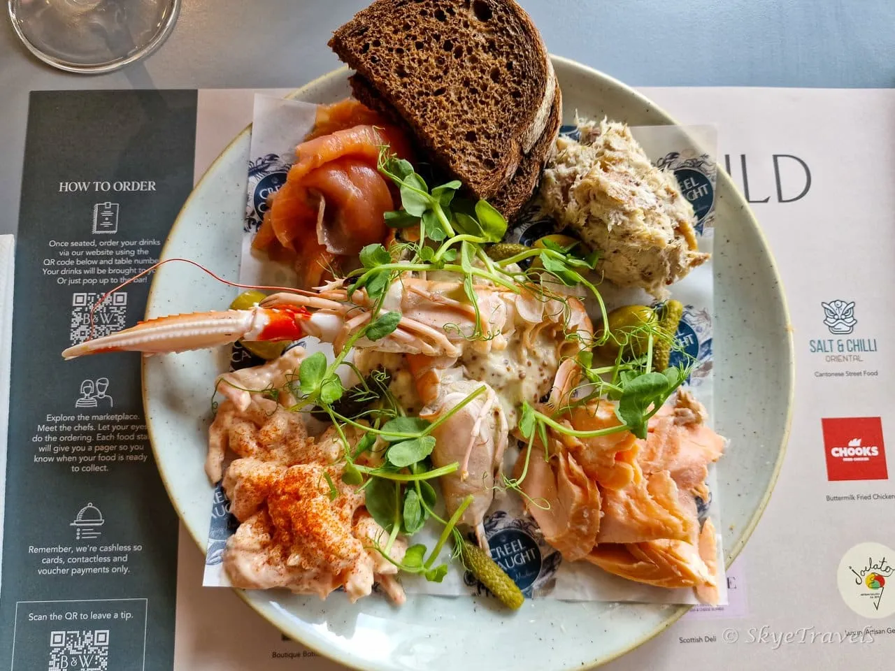 Seafood Platter at Creel Caught