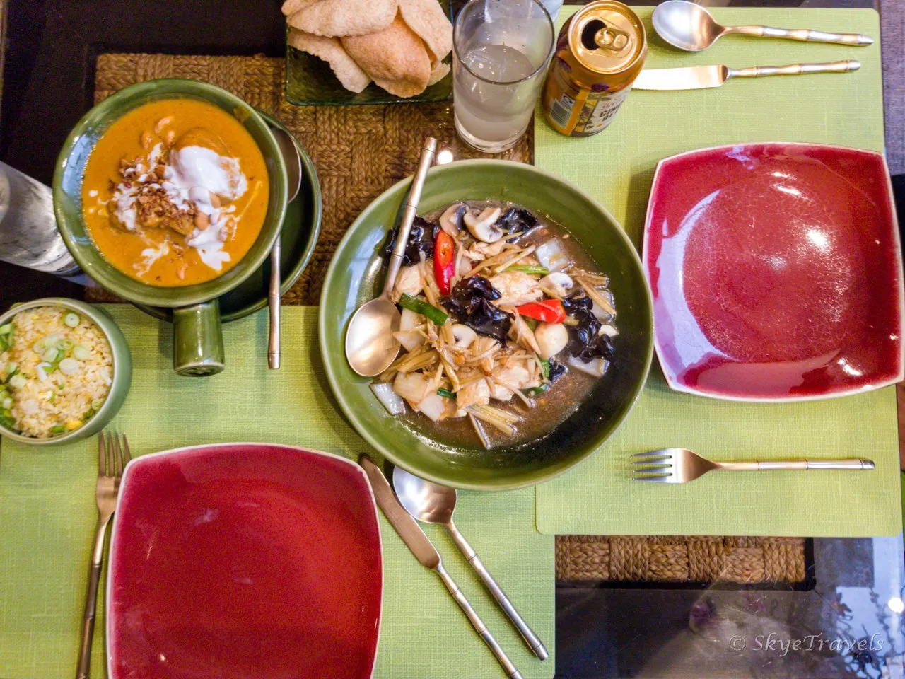 Thai Dinner at Spirit of Thai